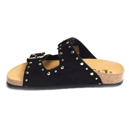 RIANT Noir, Mules K.Daques