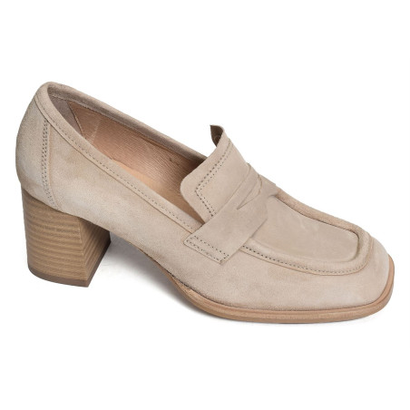 ROUXEL Beige, Mocassins Muratti