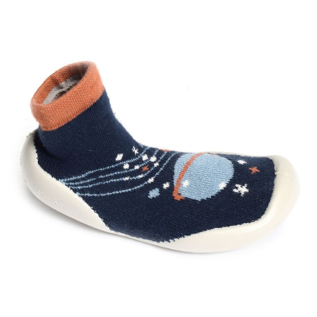 GALAXIE Marine, Chaussons Chaussettes Collégien