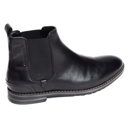 EINSTEINO Noir, Chelsea boots Redskins