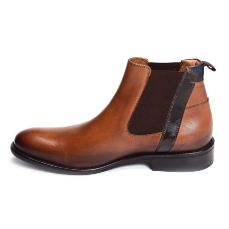 PRESENCE Cognac, Chelsea boots Redskins