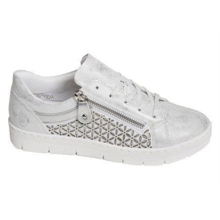 D5830 Blanc Argent, Sneakers basses Remonte