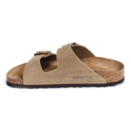 ARIZONA CUIR W Tabac, Mules Birkenstock