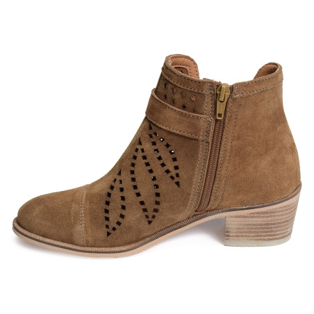 NELLY 5054 Camel, Bottines Alpe