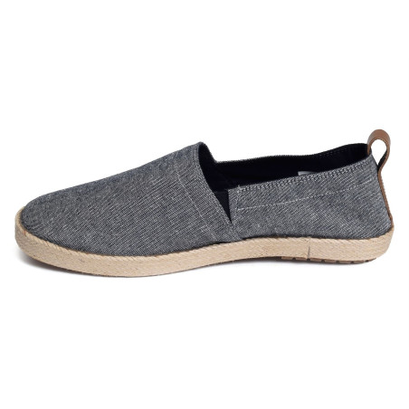 TH ESPADRILLE CORE CHAMBRAY 4451 Marine, Espadrilles Tommy Hilfiger