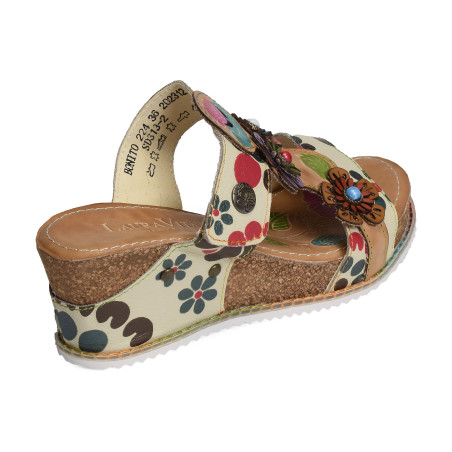 BONITO 224 Beige, Mules Laura Vita