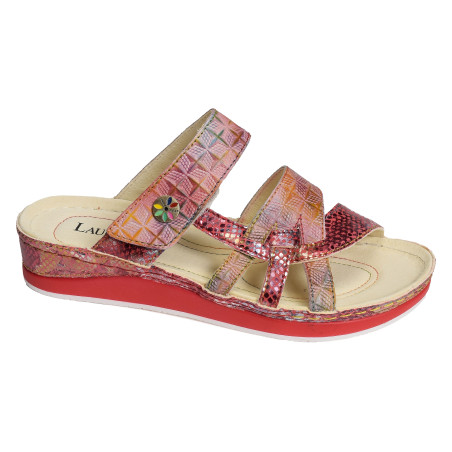 BRUEL 05 Rouge, Mules Laura Vita