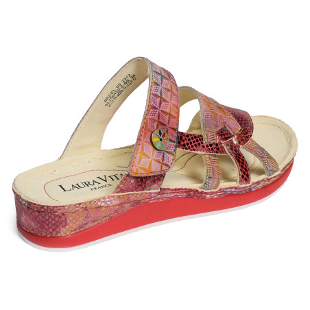 BRUEL 05 Rouge, Mules Laura Vita