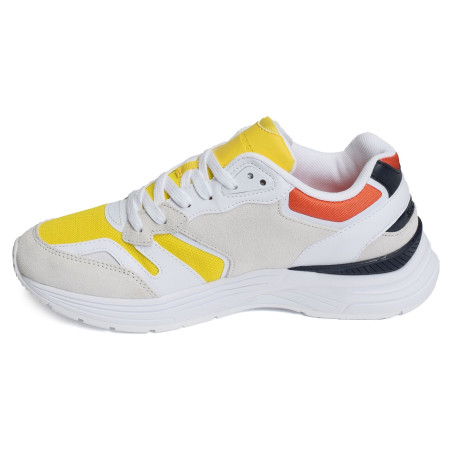 MODERN PREP SNEAKER MIX 4498 Blanc Multicolore, Baskets running Tommy Hilfiger