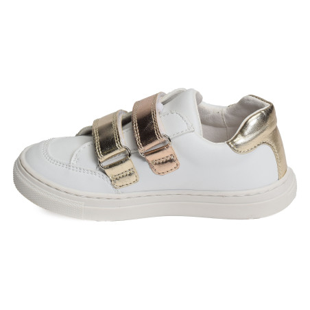 GAME Blanc Or, Sneakers basses Bellamy