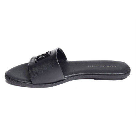 TH POP MULE 7097 Noir, Mules Tommy Hilfiger