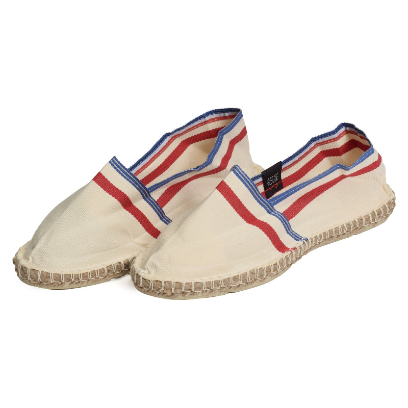 FRENCHY Blanc Bleu, Espadrilles Art Of Soule