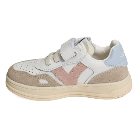 1257110 Blanc Rose, Sneakers basses Victoria