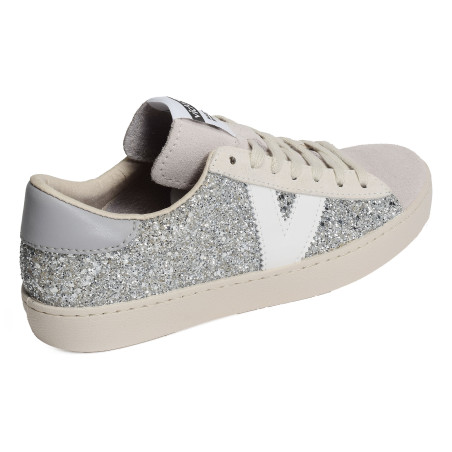 1126195 Argent, Sneakers basses Victoria