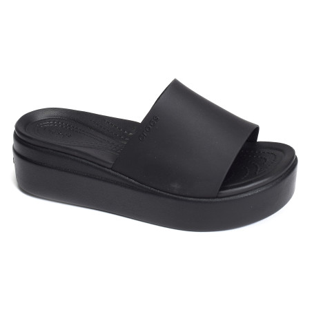 BROOKLYN SLIDE Noir, Mules Crocs