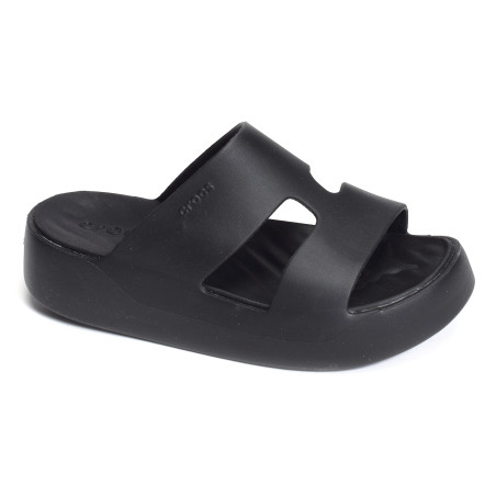 GETAWAY PLATFORM H STRAP Noir, Mules Crocs