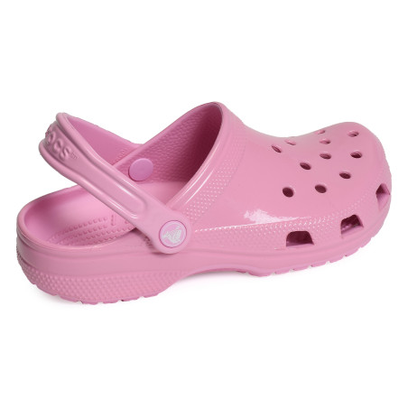 CLASSIC HIGH SHINE CLOG Verni Rose, Sabots Crocs