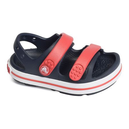 CROCBAND CRUISER SANDAL BOY Marine Rouge, Sandalettes Crocs