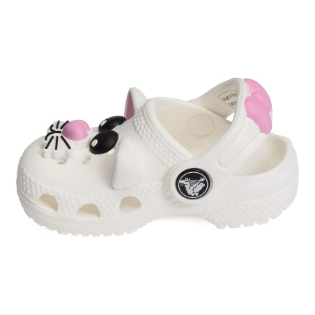 CLASSIC IAM CAT CLOG Blanc Rose, Sabots Crocs