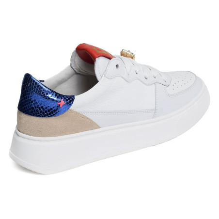 ADA 46 Blanc, Sneakers basses Giopiu