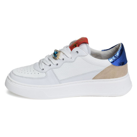 ADA 46 Blanc, Sneakers basses Giopiu