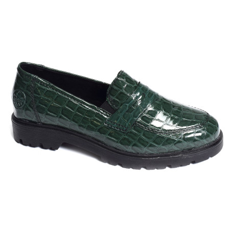 45560 Vert, Mocassins Rieker