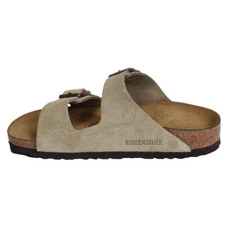 ARIZONA SUEDE W Taupe, Mules Birkenstock