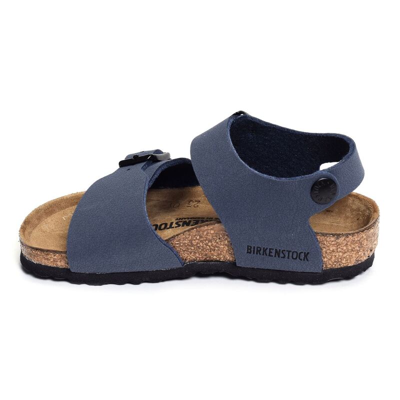 NEW YORK Marine, Sandales plates & Nu-Pieds Birkenstock