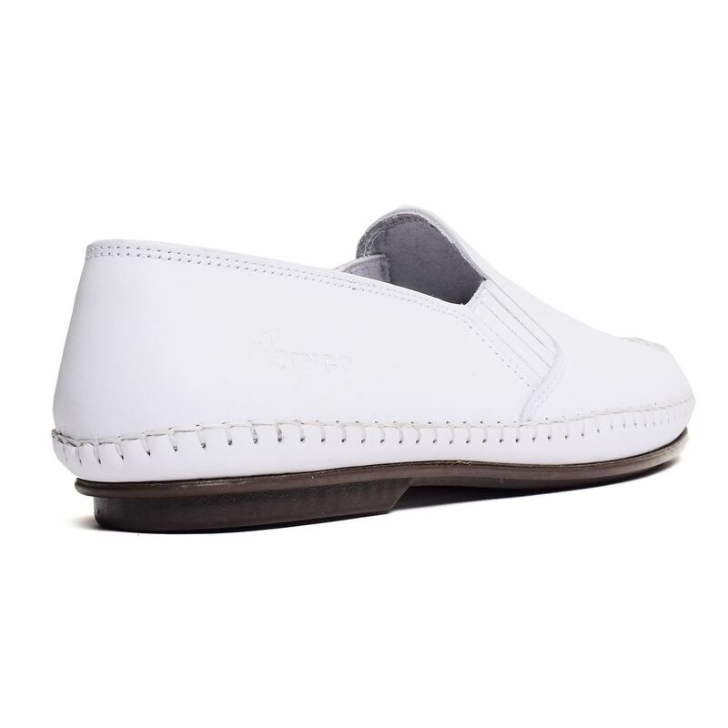 PACIFIC DINGO 106 Blanc, Mocassins Fluchos