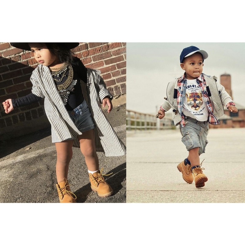 6PREMIUM ENFANT Miel, Boots Timberland