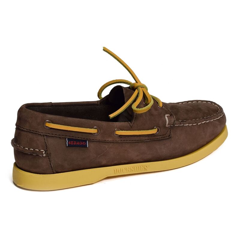 DOCKSIDES Marron Jaune, Bateaux Sebago