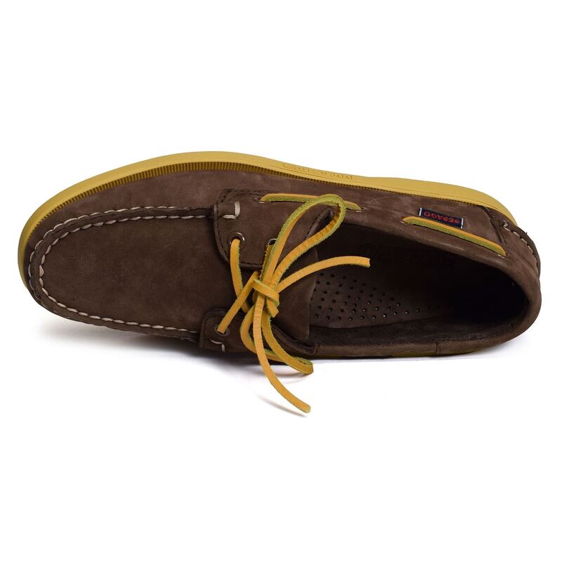 DOCKSIDES Marron Jaune, Bateaux Sebago