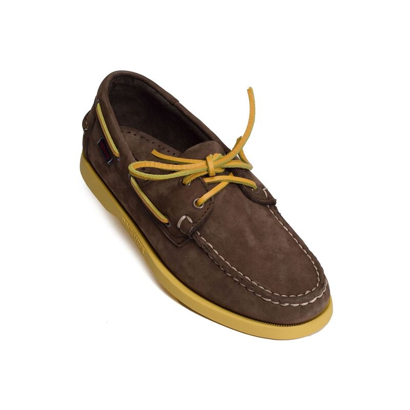 DOCKSIDES Marron Jaune, Bateaux Sebago