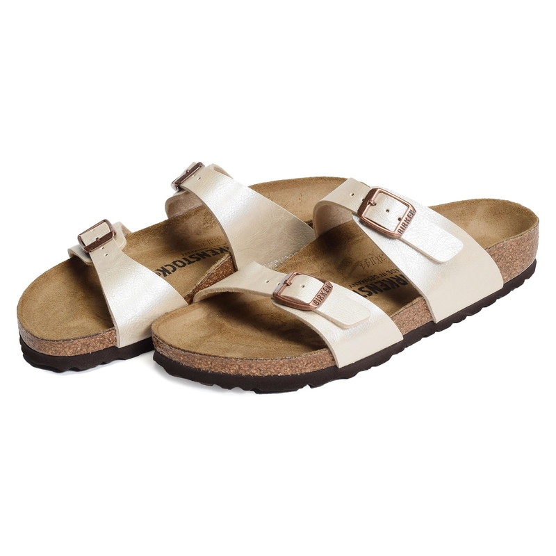 SYDNEY Ecru, Mules Birkenstock