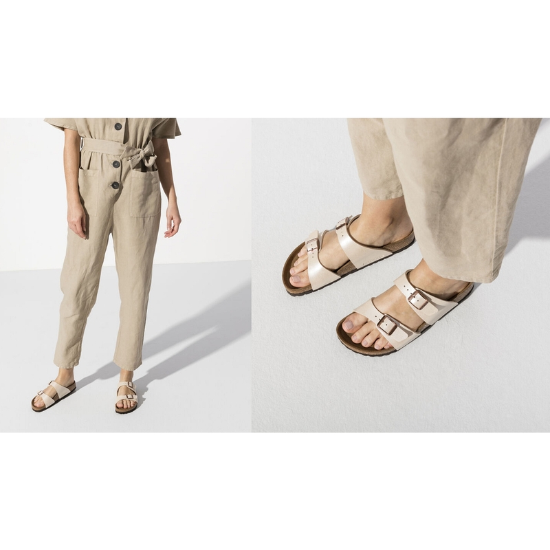 SYDNEY Ecru, Mules Birkenstock