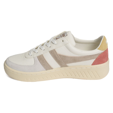 GRANDSLAM TRIDENT Blanc Beige, Sneakers basses Gola