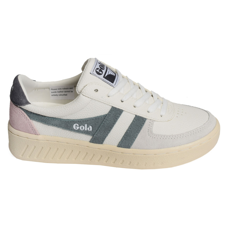 GRANDSLAM TRIDENT TRAINERS W Blanc Gris, Sneakers basses Gola