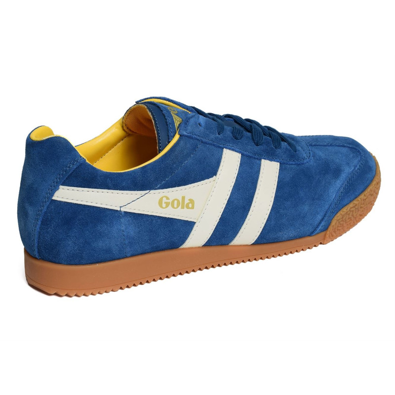 HARRIER SUEDE TRAINERS Bleu, Sneakers basses Gola