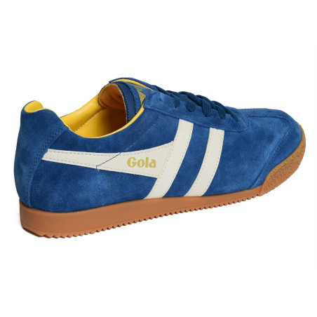 HARRIER SUEDE TRAINERS Bleu, Sneakers basses Gola