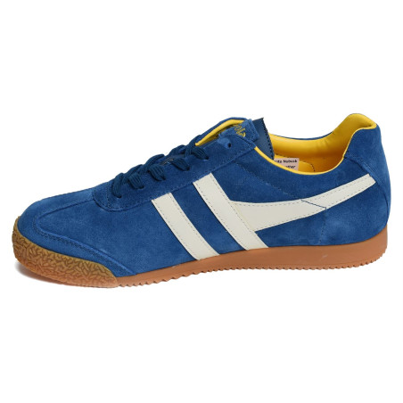 HARRIER SUEDE TRAINERS Bleu, Sneakers basses Gola