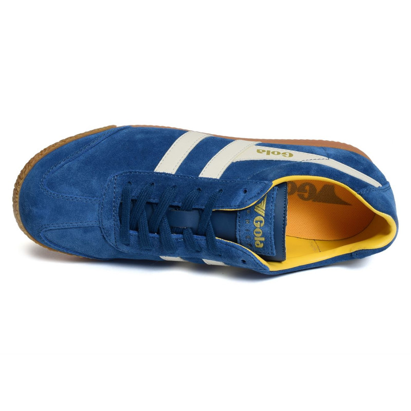 HARRIER SUEDE TRAINERS Bleu, Sneakers basses Gola