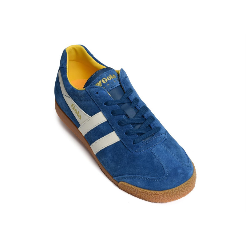 HARRIER SUEDE TRAINERS Bleu, Sneakers basses Gola