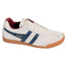  HARRIER SUEDE TRAINERS Blanc Marine