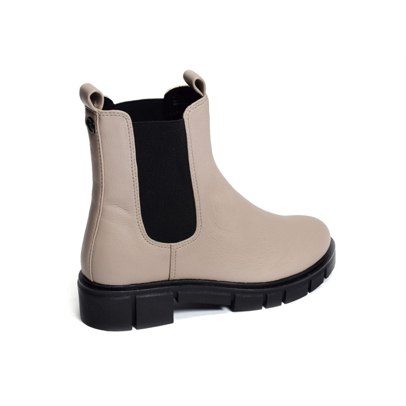 25413 Beige, Chelsea boots Marco Tozzi