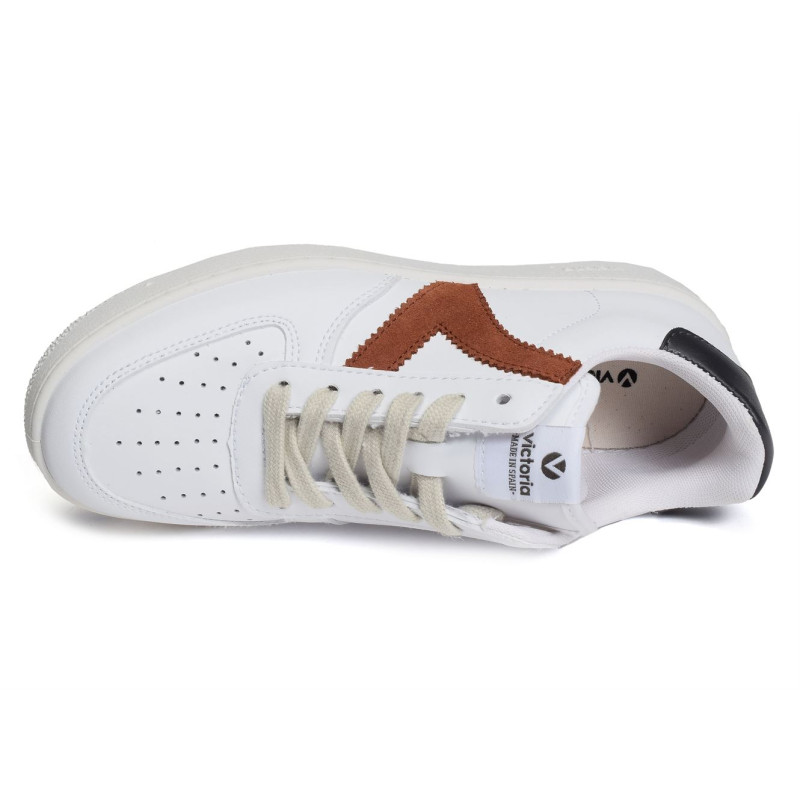 1258201 Blanc Camel, Sneakers basses Victoria