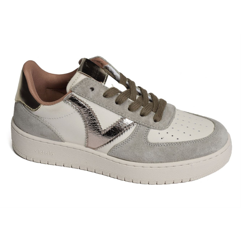 1258203 Beige Kaki, Sneakers basses Victoria