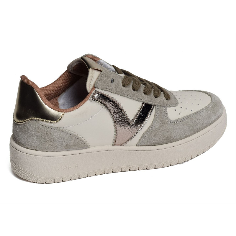 1258203 Beige Kaki, Sneakers basses Victoria