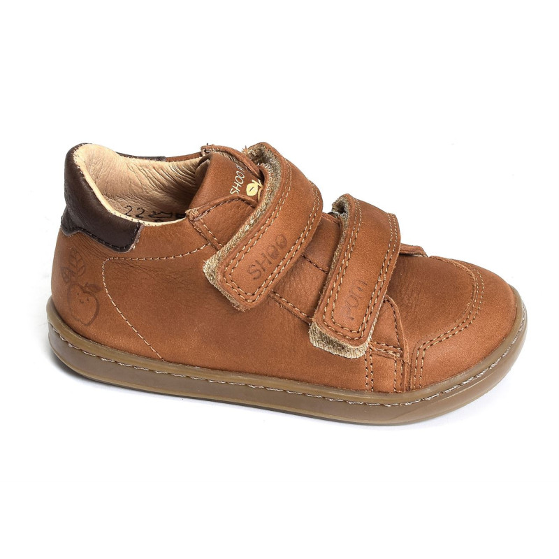 BOUBA SCRATCHY Camel, Chaussures à Scratch Shoopom