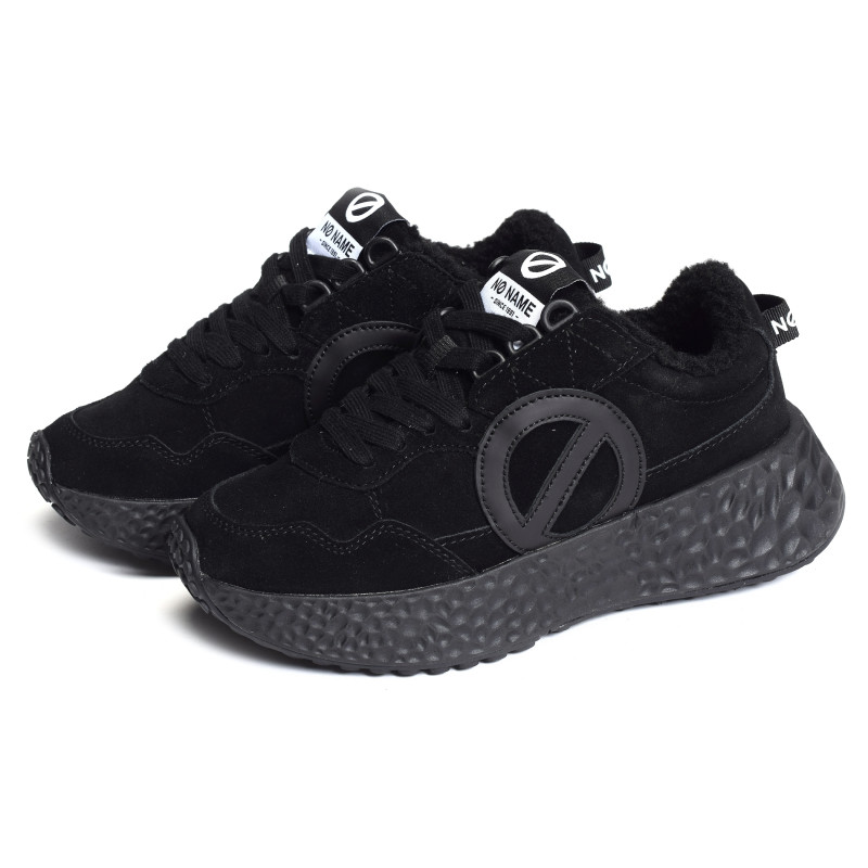 CARTER JOGGER Noir Noir, Baskets running No Name