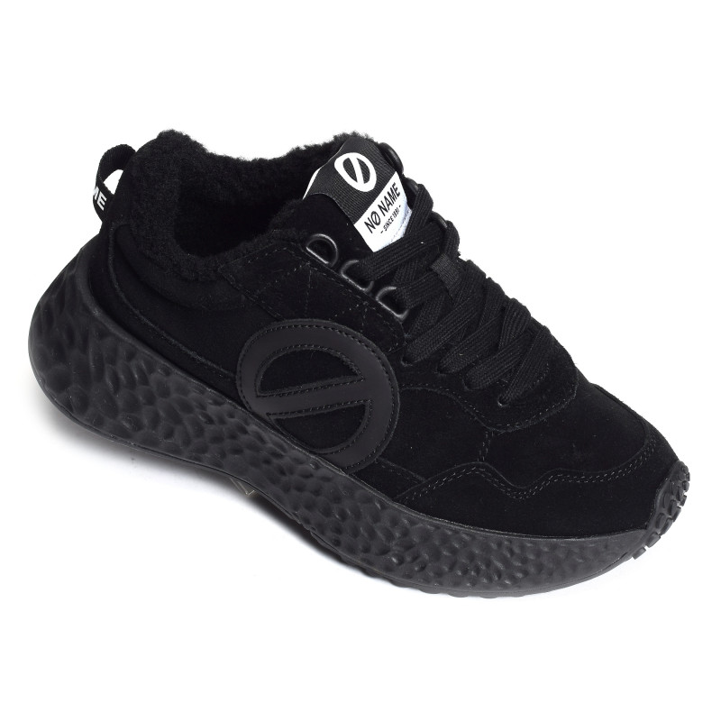 CARTER JOGGER Noir Noir, Baskets running No Name